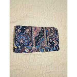 Vera Bradley Signature Wallet - Elegant Floral Pattern